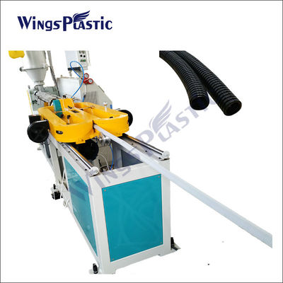 PVC-Schläuchen Extruder Flexible Kabel Schutz Einzelwand Wellschlauch Rohr Produktionslinie