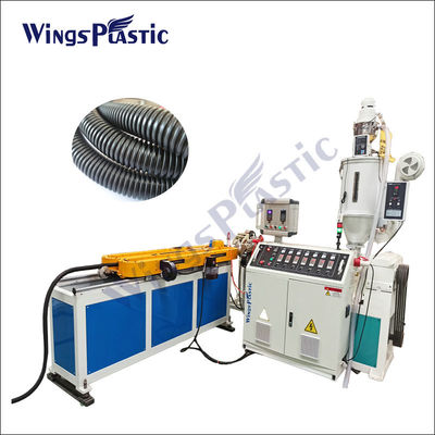 PVC-Schläuchen Extruder Flexible Kabel Schutz Einzelwand Wellschlauch Rohr Produktionslinie