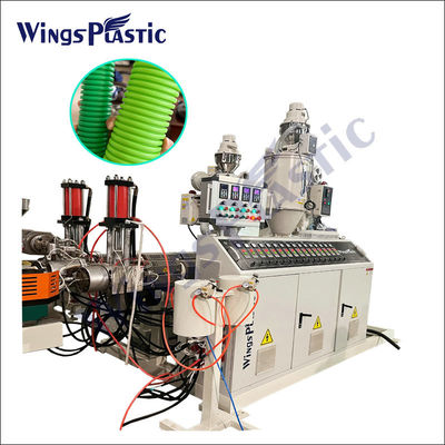 Kunststoff-Hdpe-Doppelwand-Abfluss-Gewellrohr-Extrusionsleitung