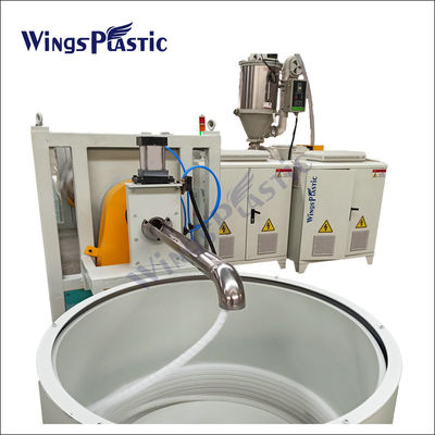 Kunststoff Pp Pe Pa Spiral Wrap Schlauch Kabel Schütze Hülse Spiral Schlauch Extruder Produktionslinie